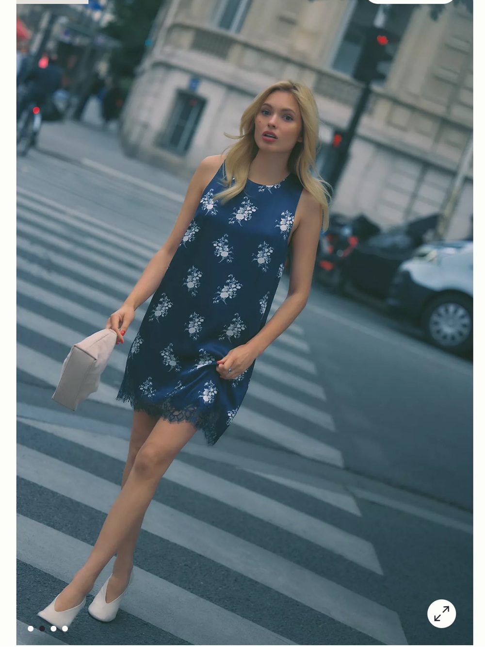 NWT Anthropology Maeve Emmy Sleeveless Swing Mini Dress
